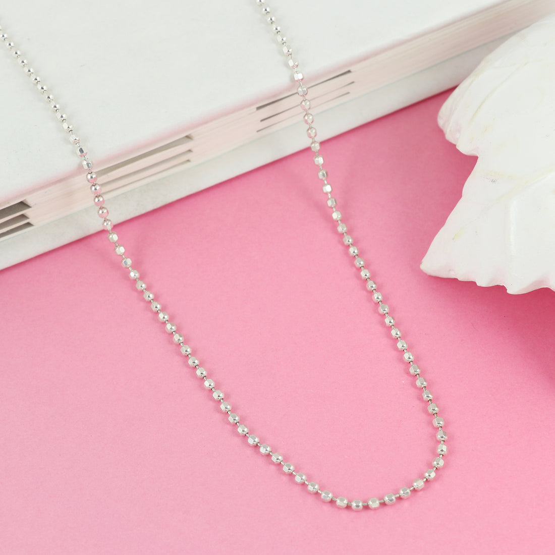 Silver Stellar Beads Chain