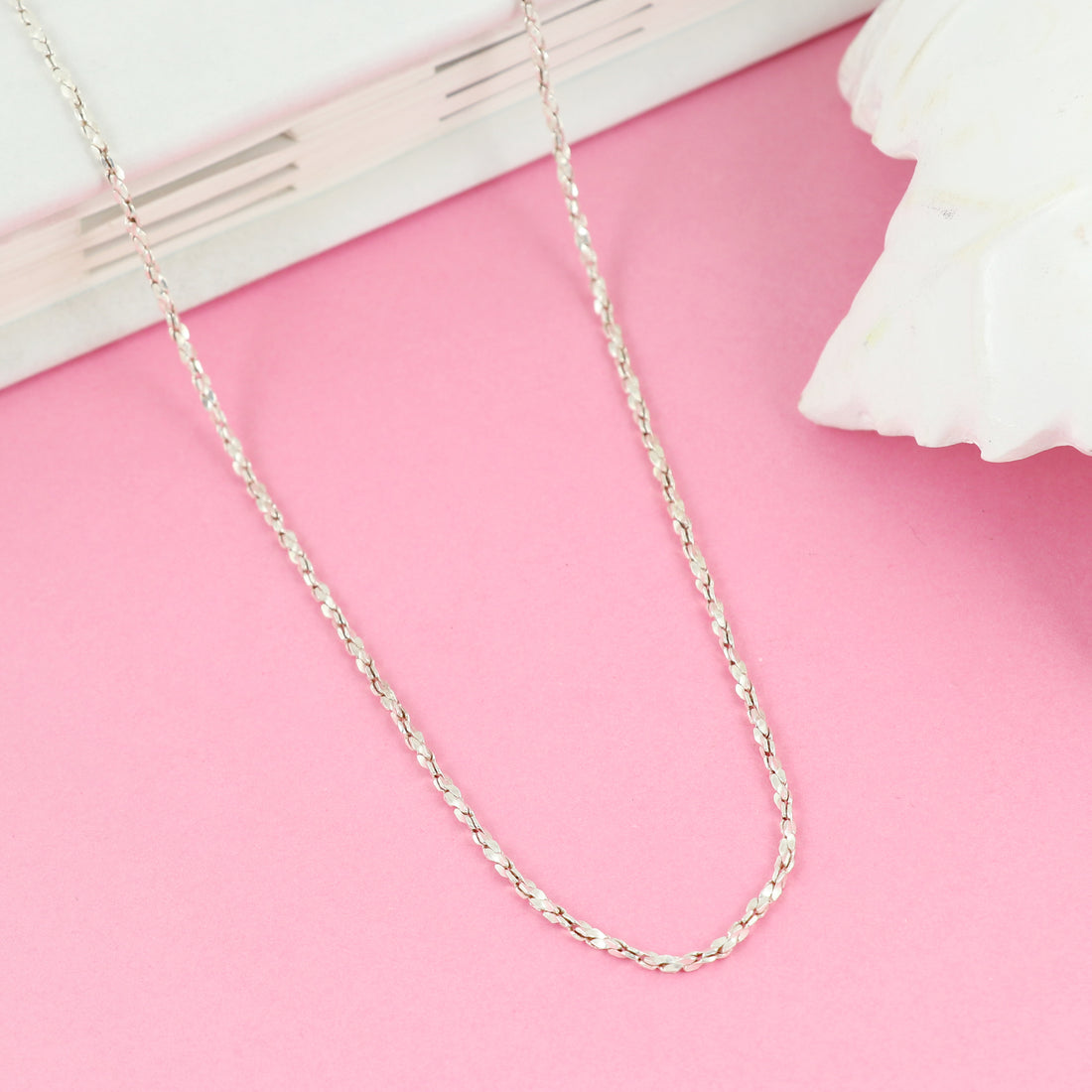 Silver Rope Style Chain