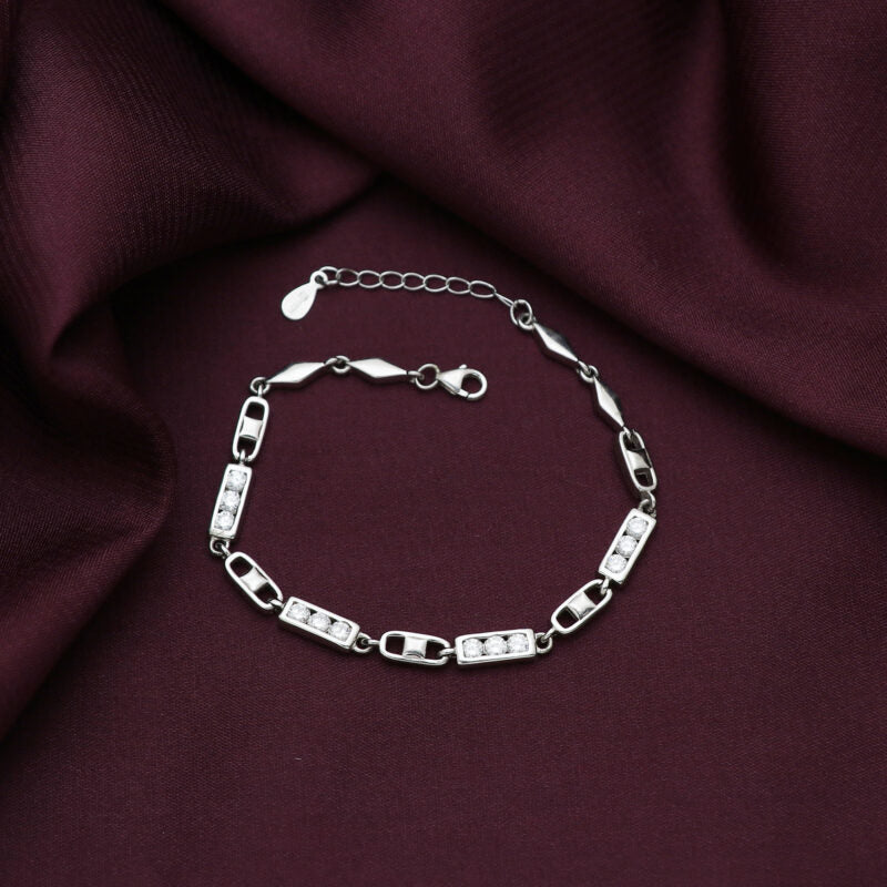 Silver Ethereal Elegance Bracelet