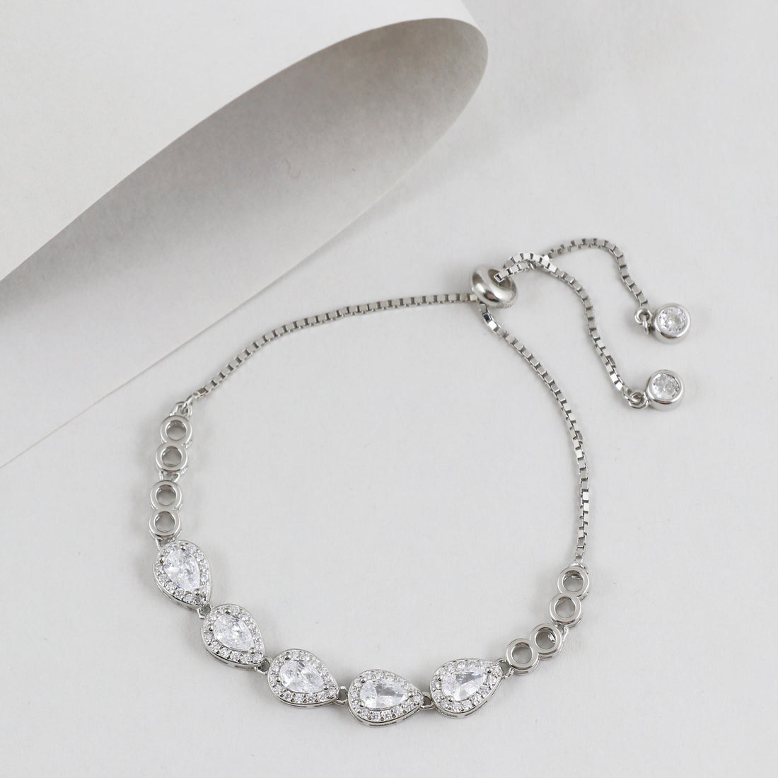 Silver Radiant Aura Bracelet