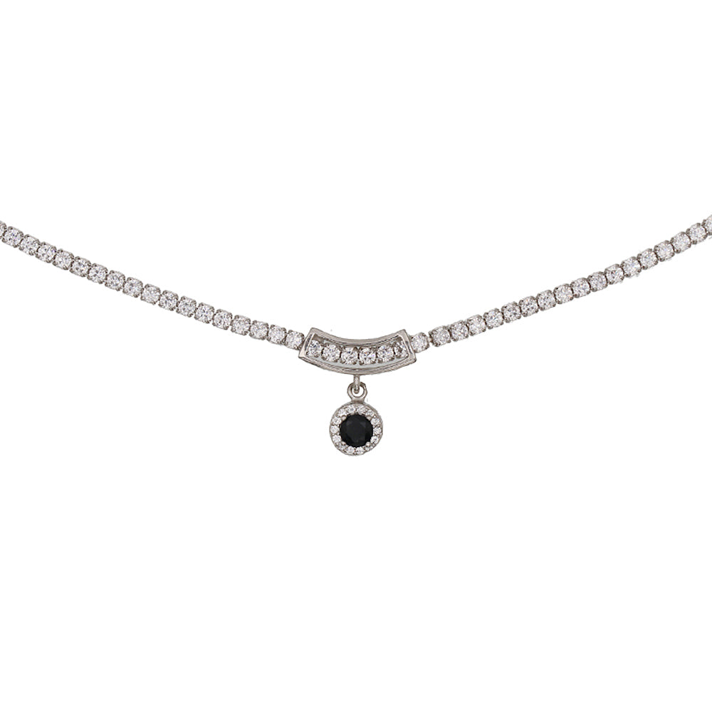 Silver Tennis Neckwear