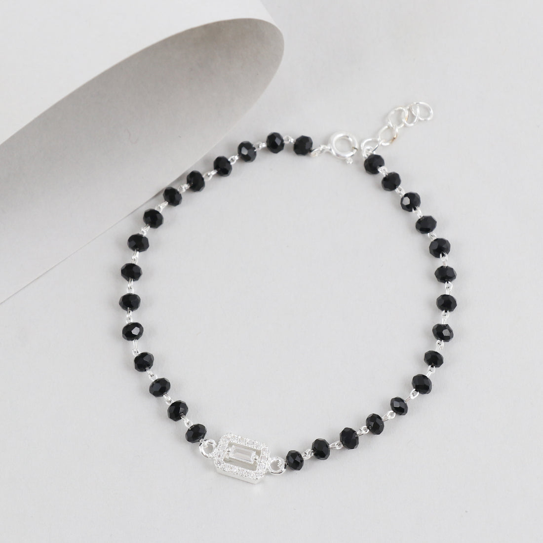 Silver Classic Mangalsutra Bracelet