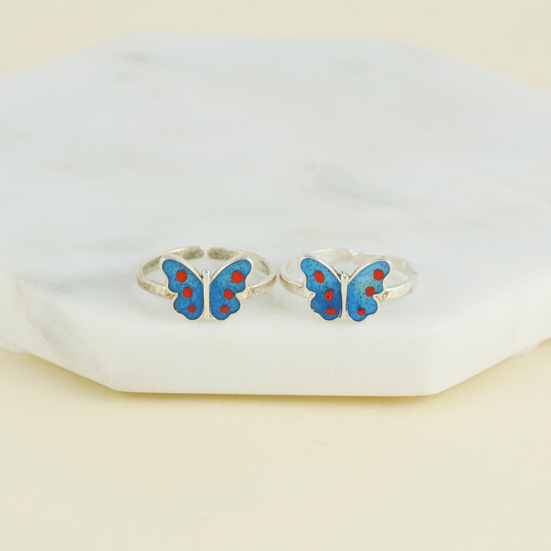 Silver Butterfly Toering