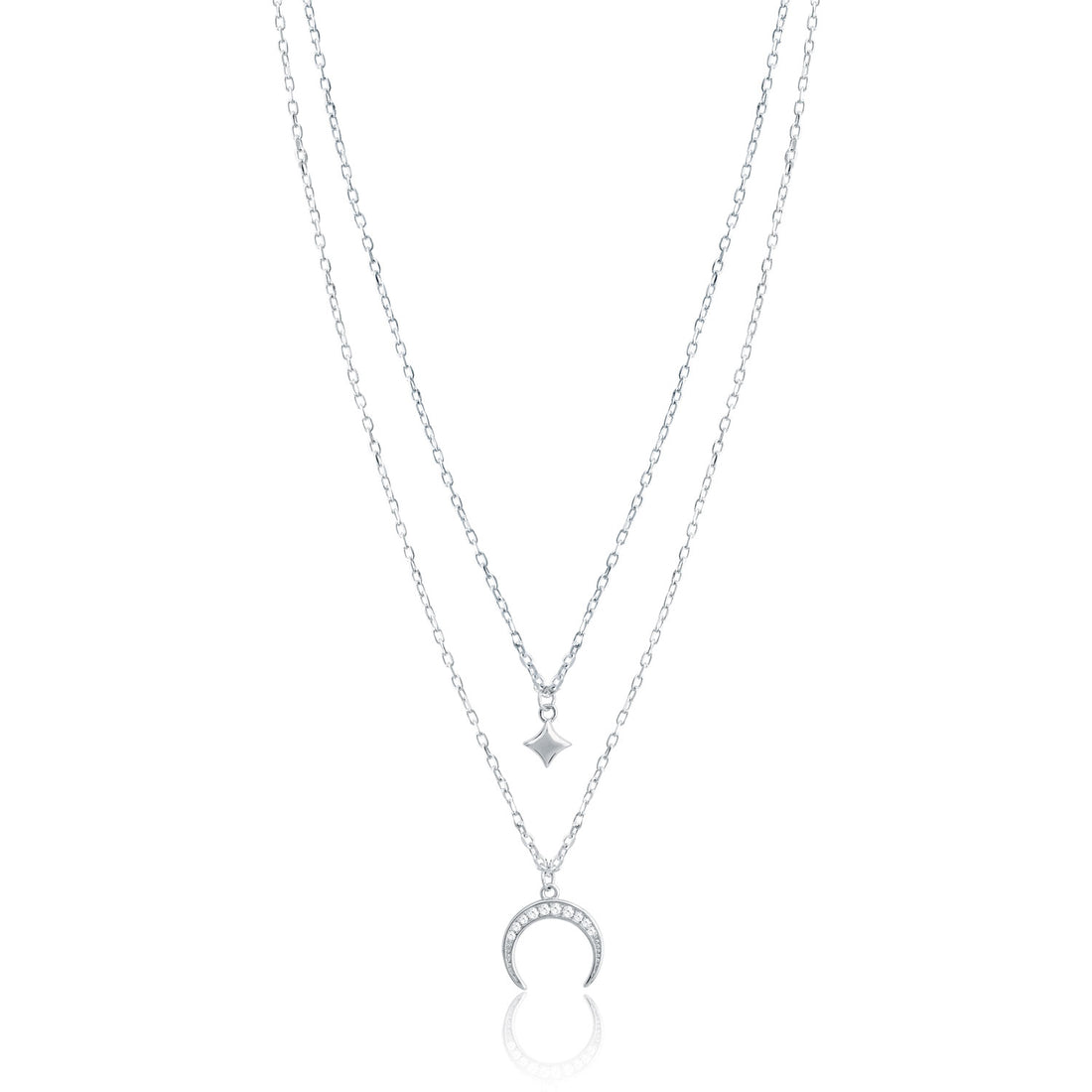 Silver Designer Twinkling Neckwear