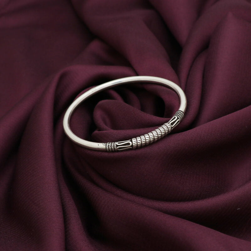 Silver Oxidise Bangle