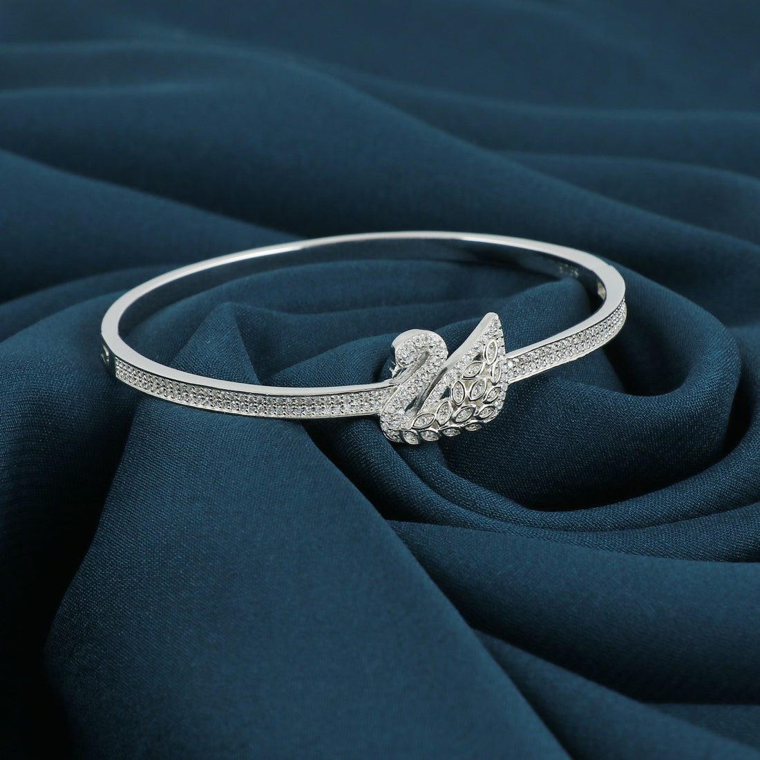 Silver Swarokshi Delightful Kada