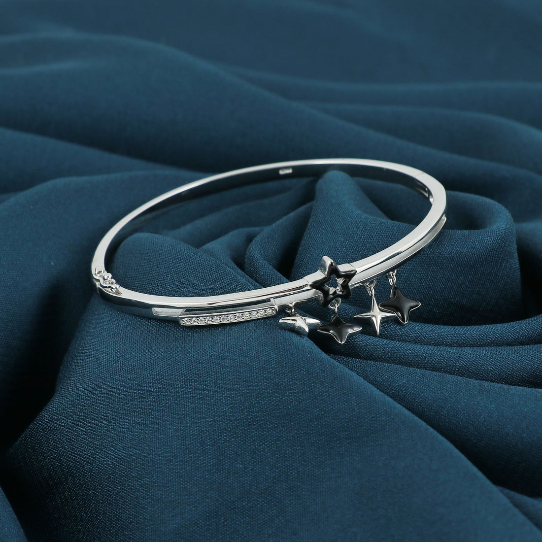 Silver Twilight Embrace Kada