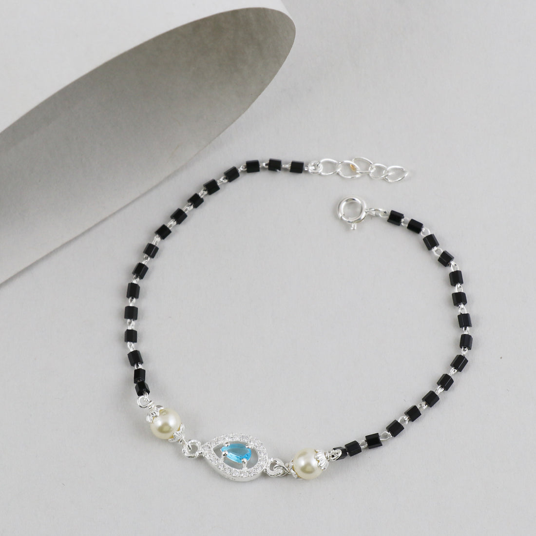 Silver Eternal Glow Mangalsutra