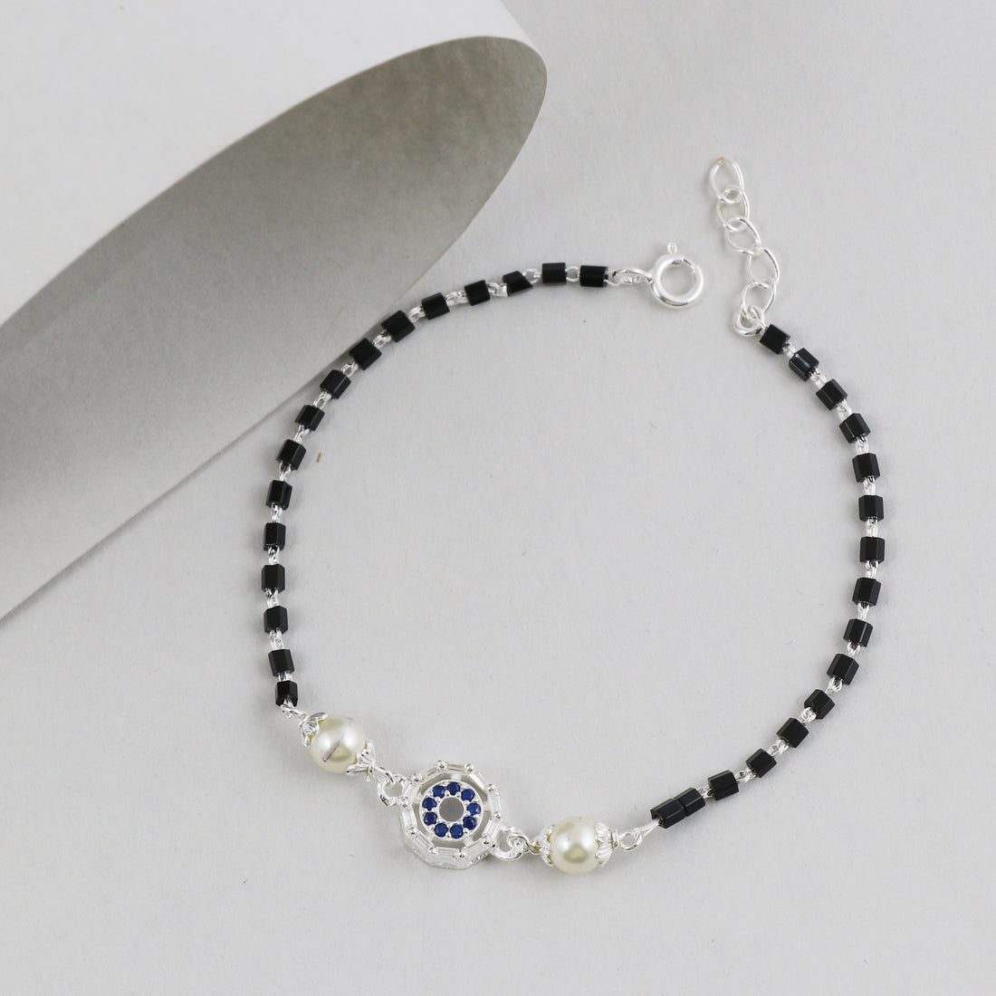 Silver Eternal Flame Mangalsutra
