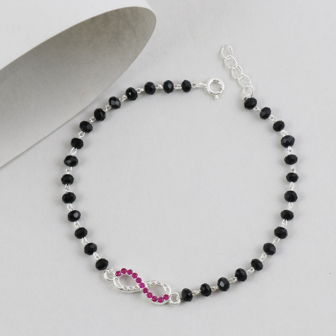 Silver Infinite Light Mangalsutra