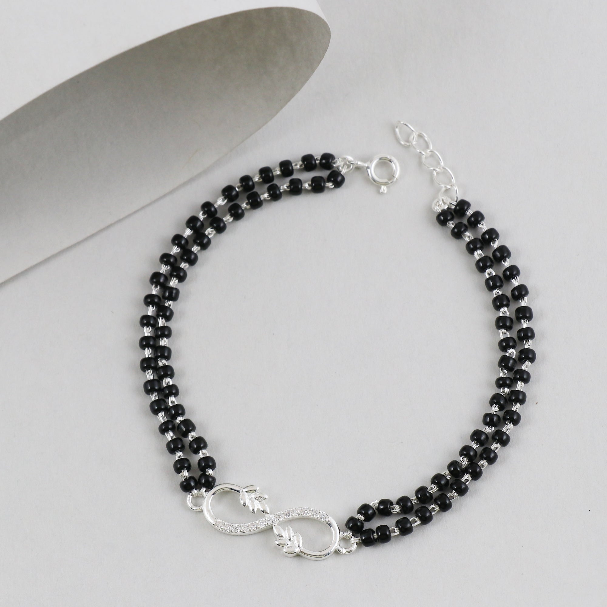 Silver Infinite Blessing Mangalsutra