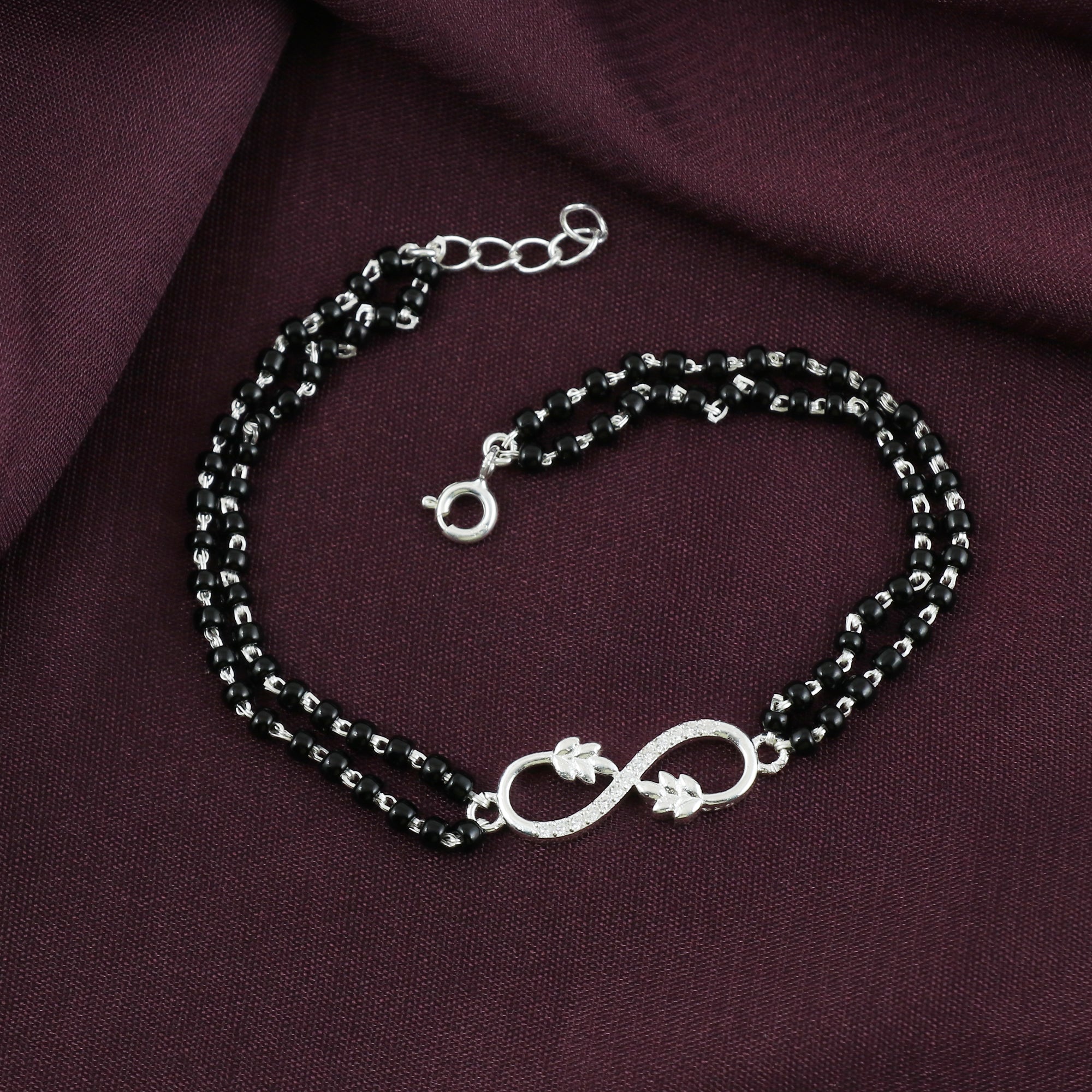 Silver Infinite Blessing Mangalsutra