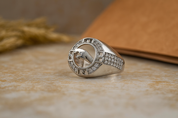 Majestic Stallion Silver Ring