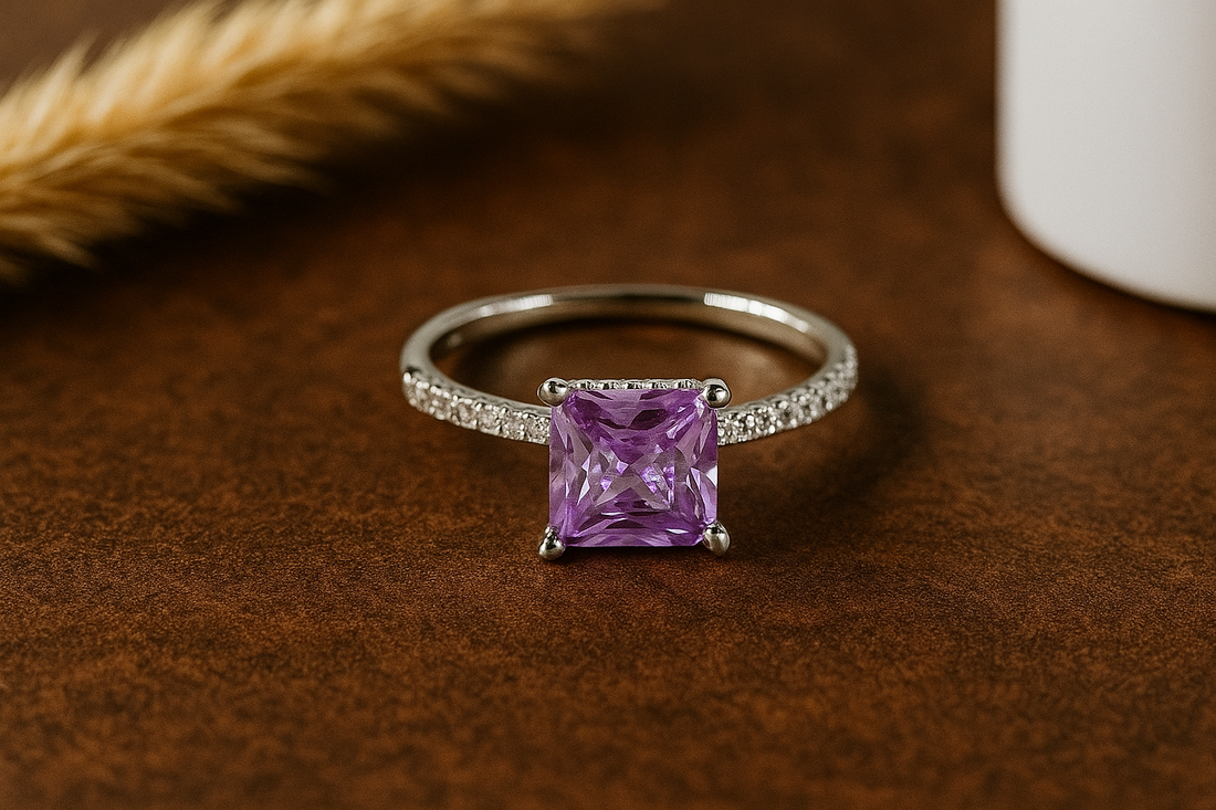 Amethyst Grace Ring