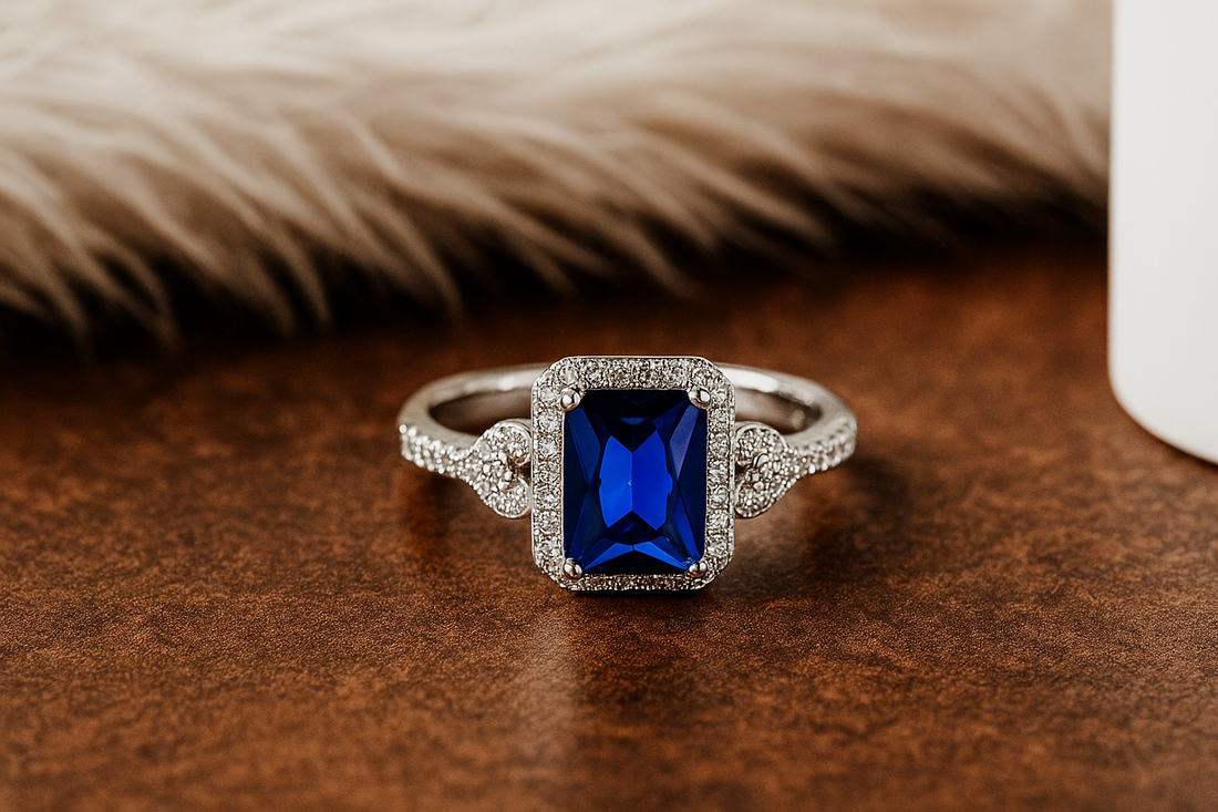 Royal Blue Radiance Ring