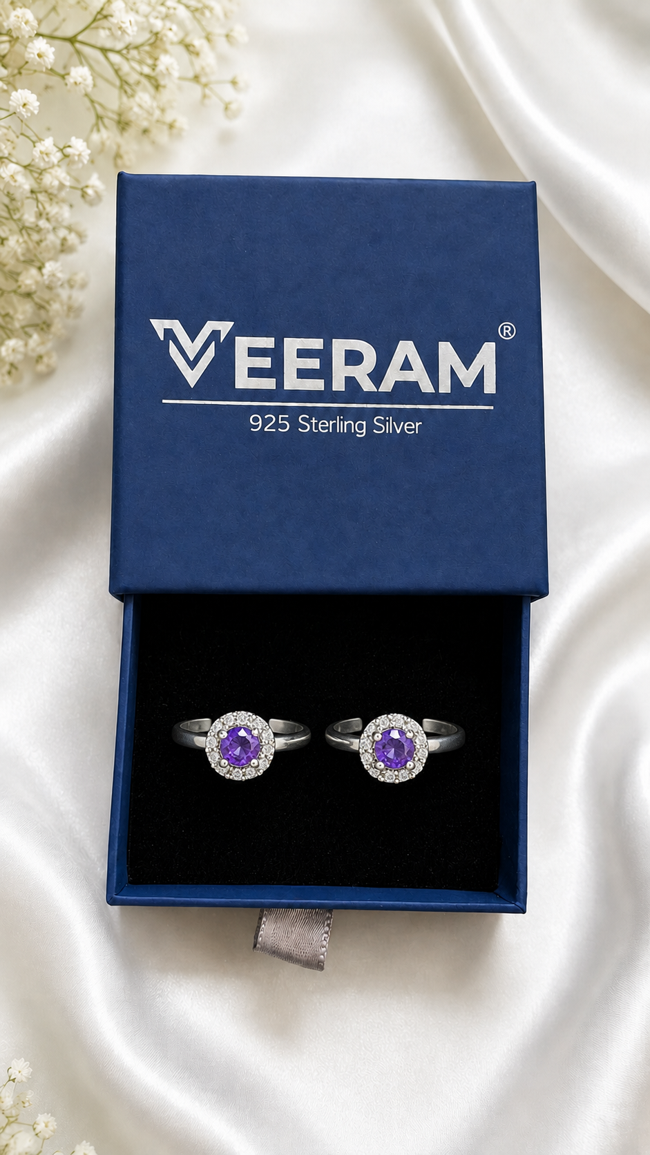 Silver Velvet Gleam Toering