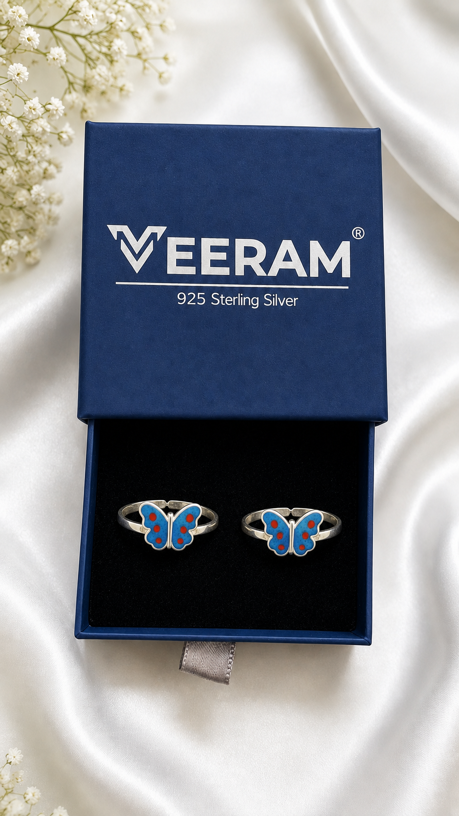 Silver Butterfly Toering