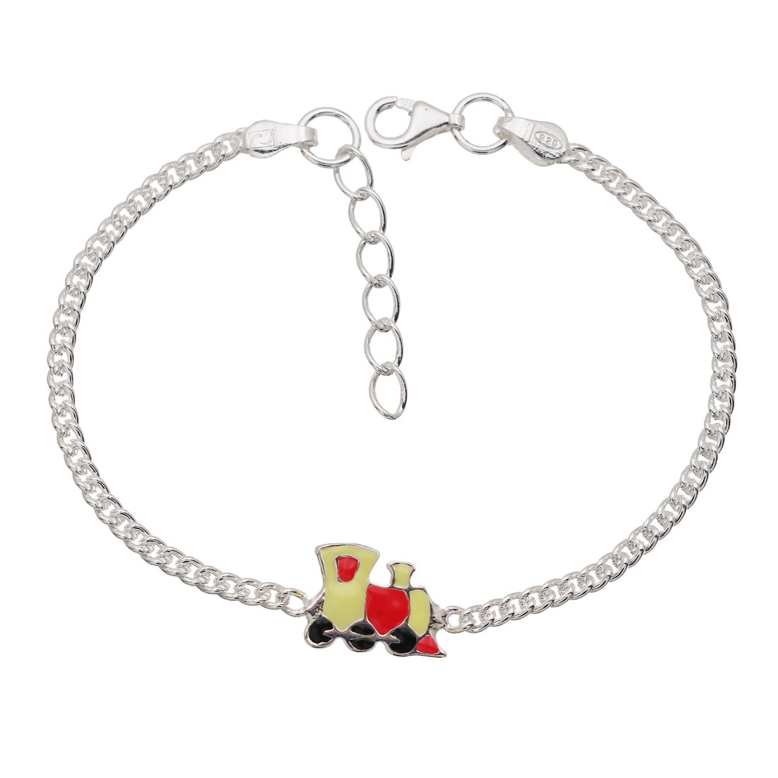 Pure Silver Train Baby Rakhi