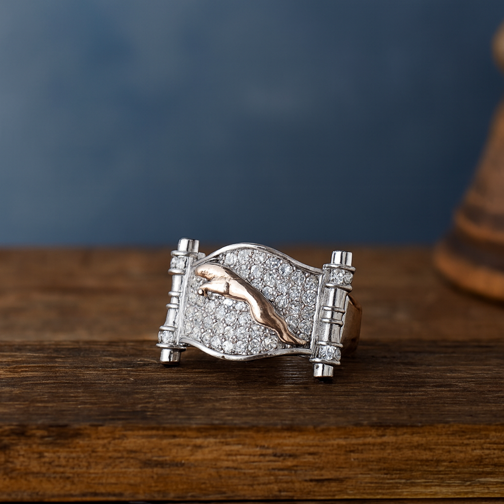 Royal Panther Diamond Men’s Ring