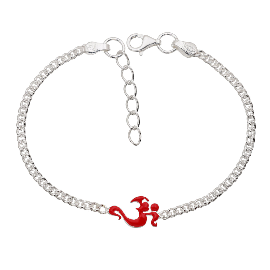 Pure Silver Om Baby Rakhi