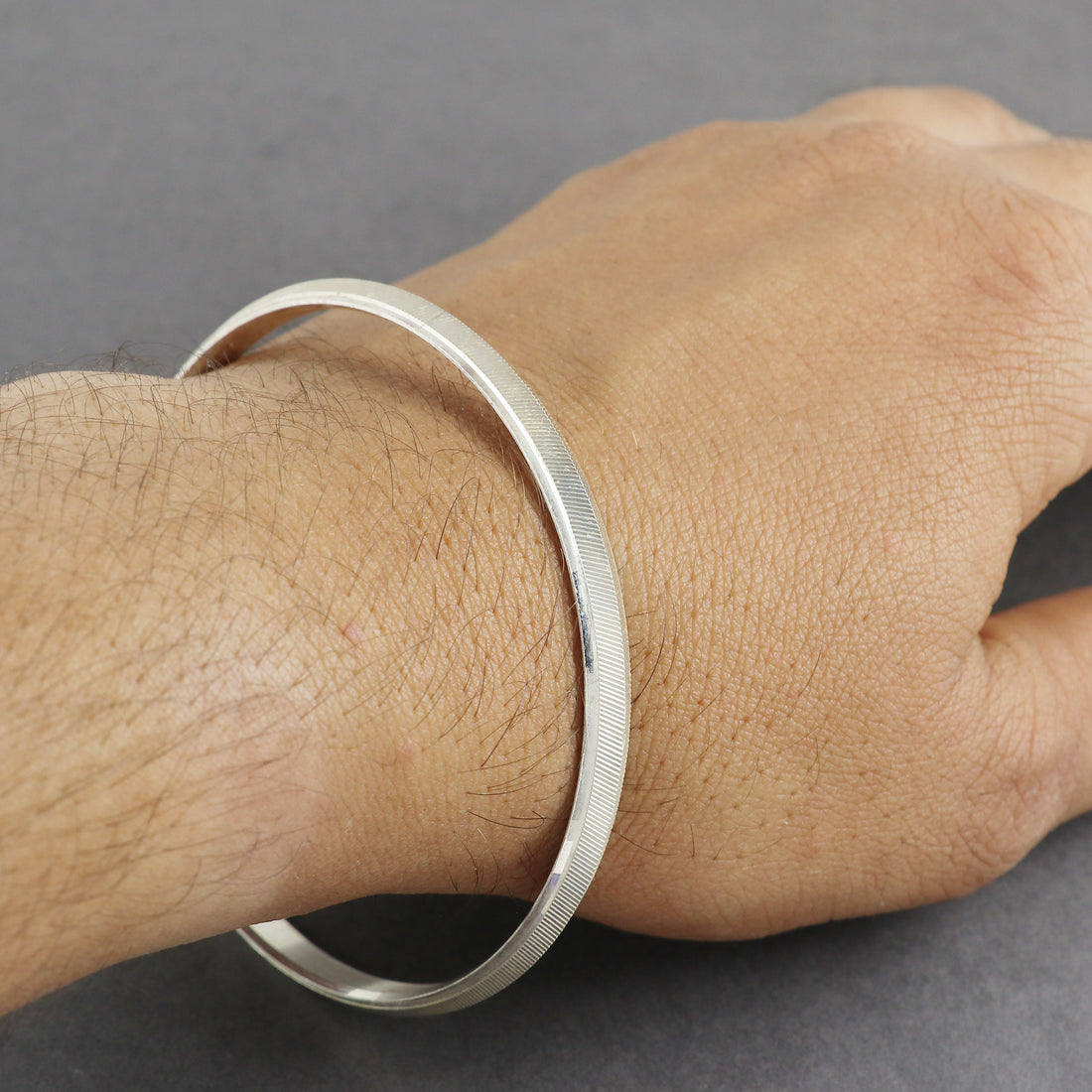 Silver Classic Titan Kada