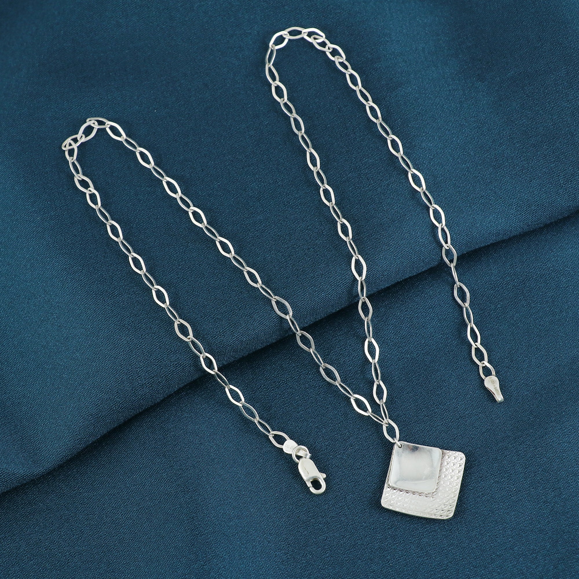 Silver Mystic Veil Pendant