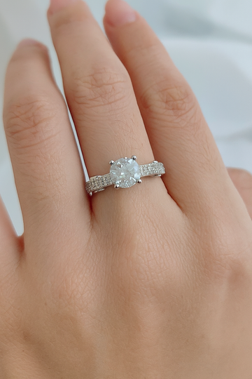 Eternal Grace Solitaire Ring