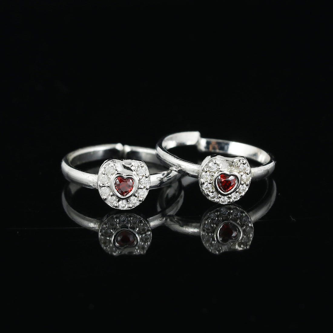 Silver Eternal Heart Toering