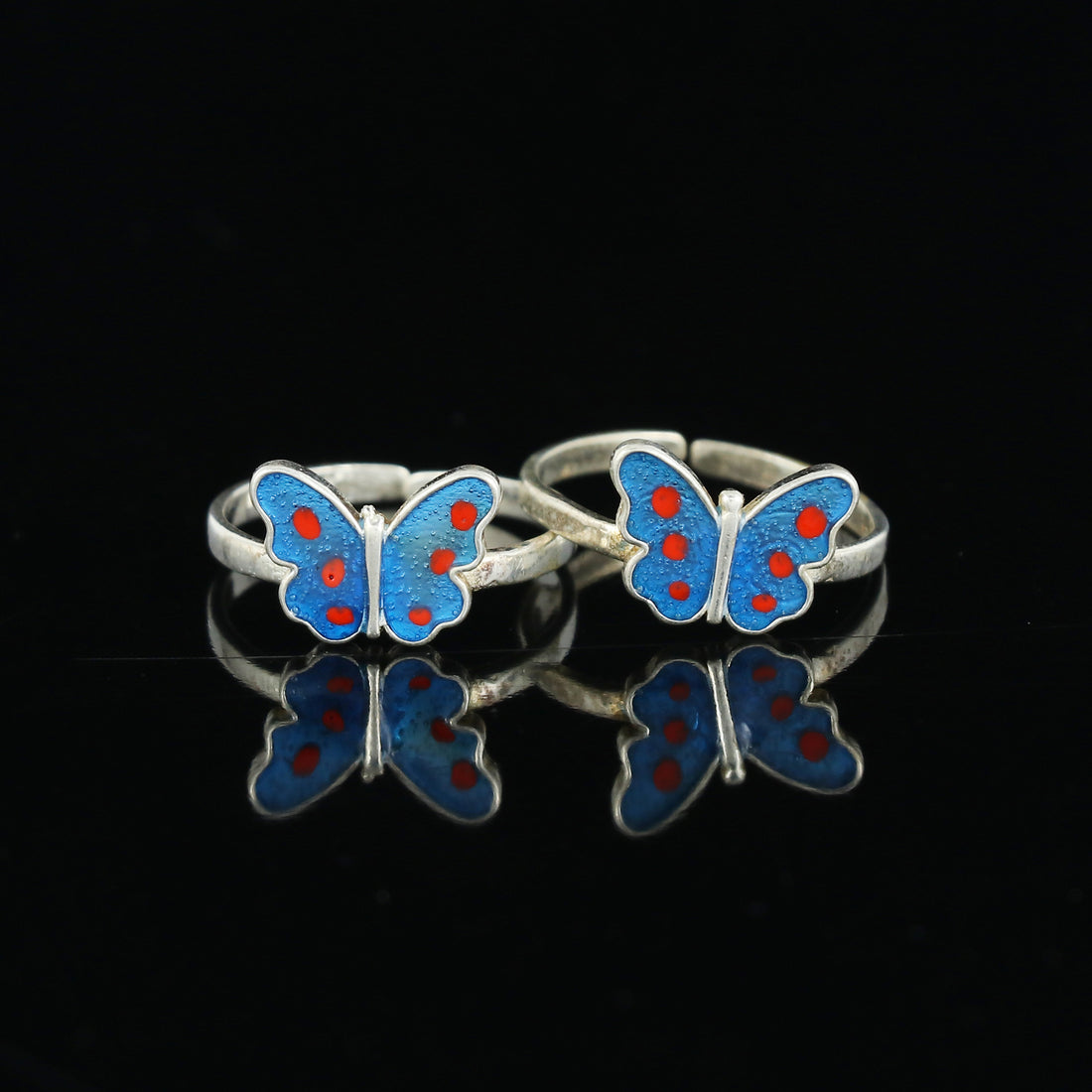 Silver Butterfly Toering
