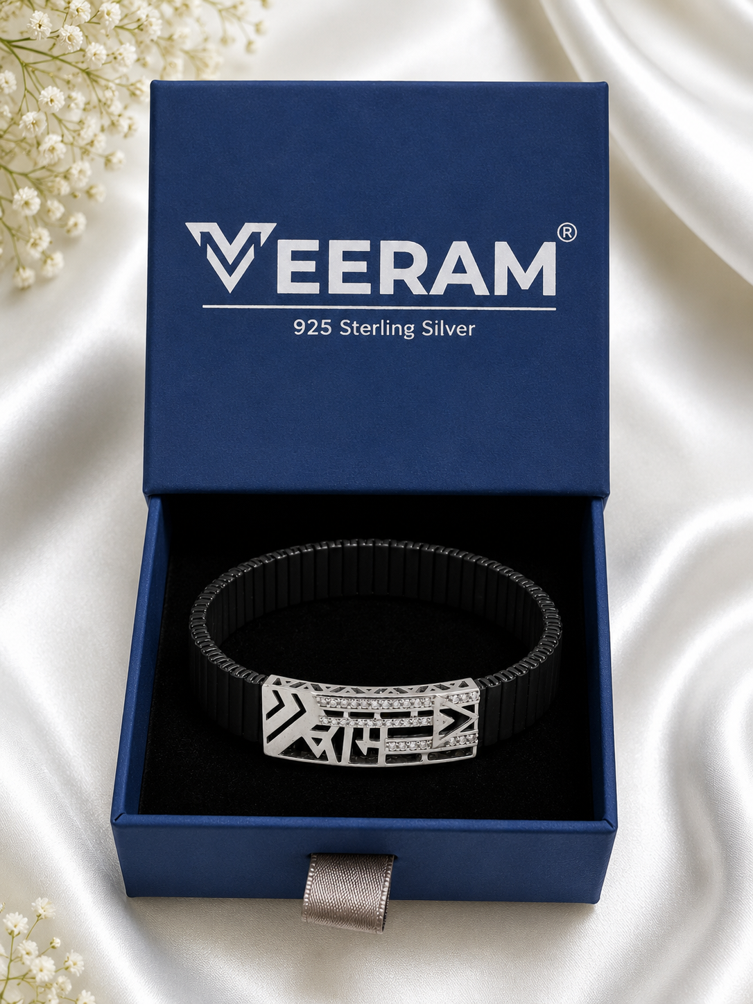 Silver Rama's Arrow Rouleaux Bracelet