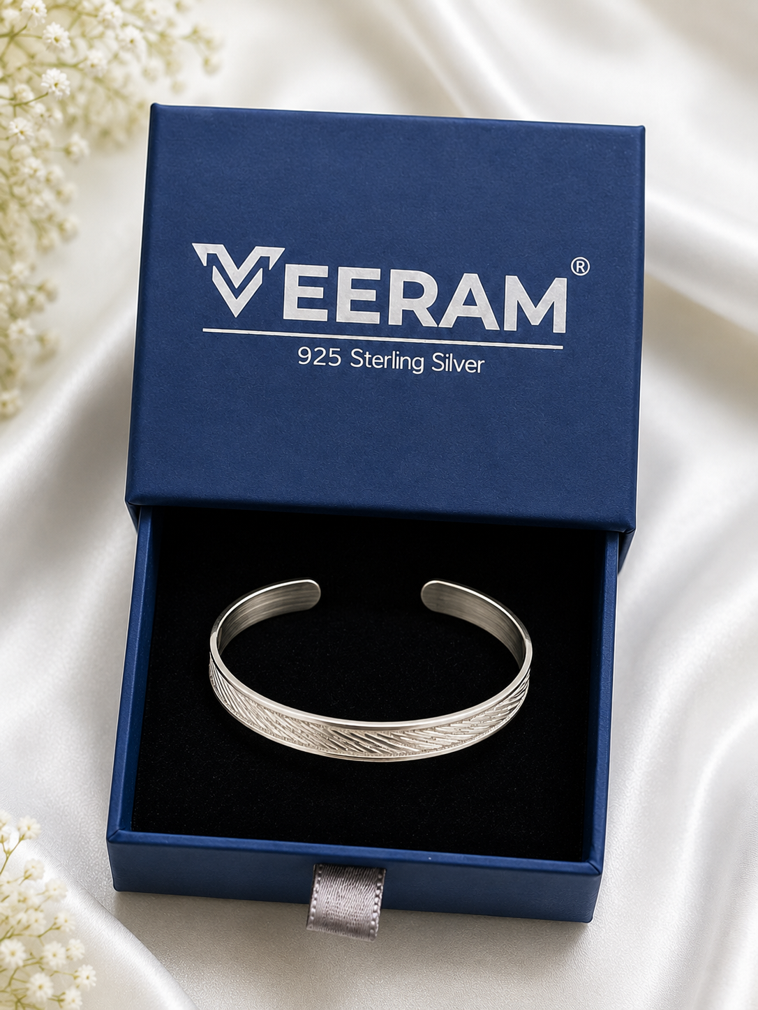 Silver Openable Kada