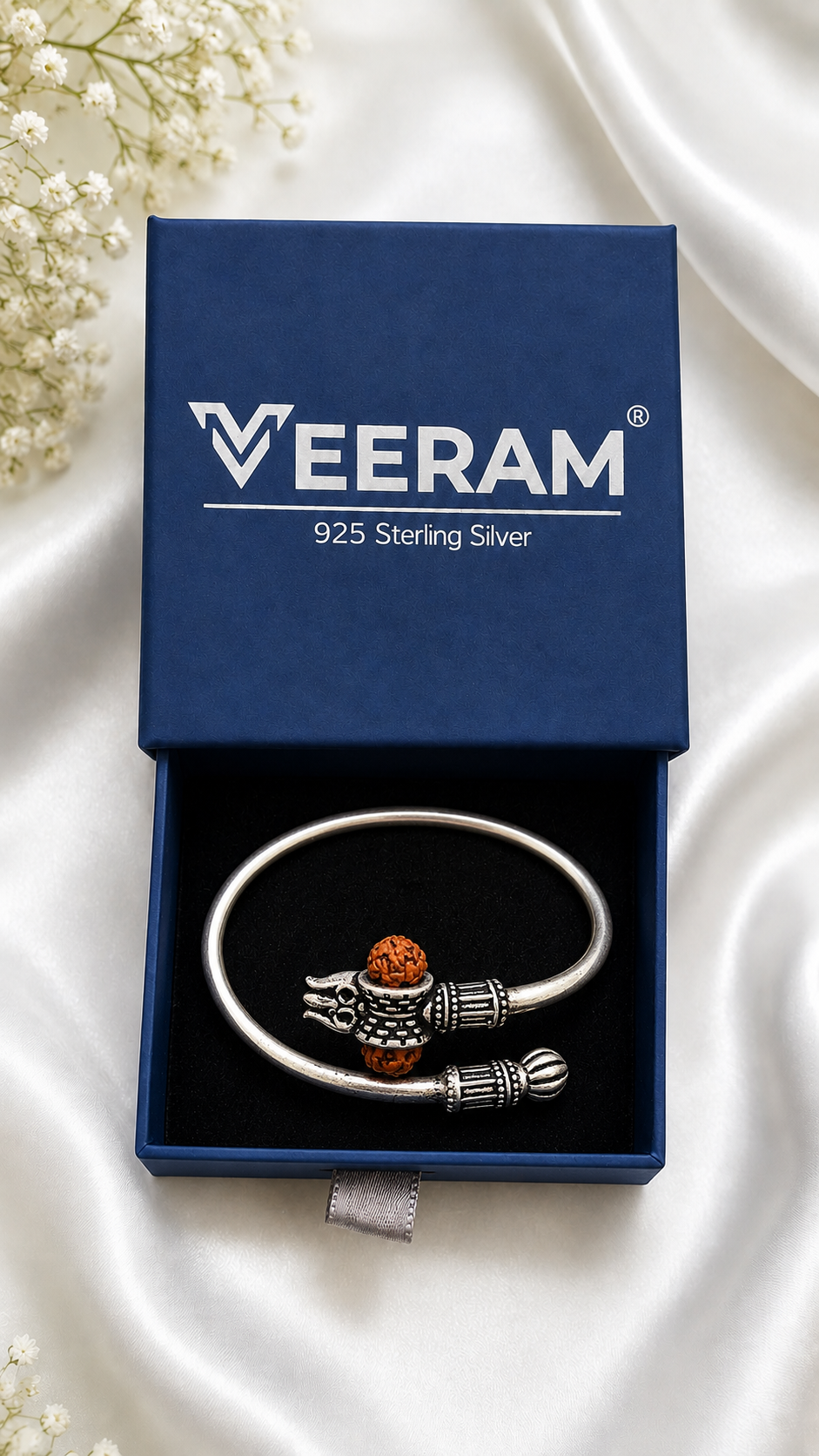 Silver Trishul Kada