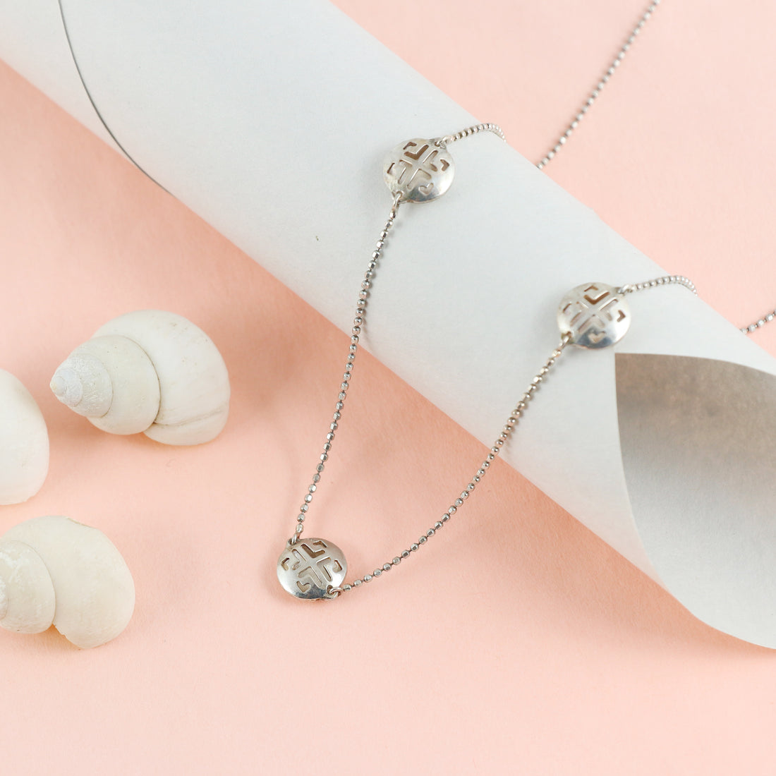Silver Classical Chain Pendant