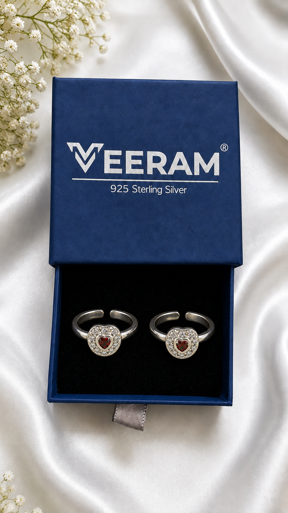 Silver Eternal Heart Toering