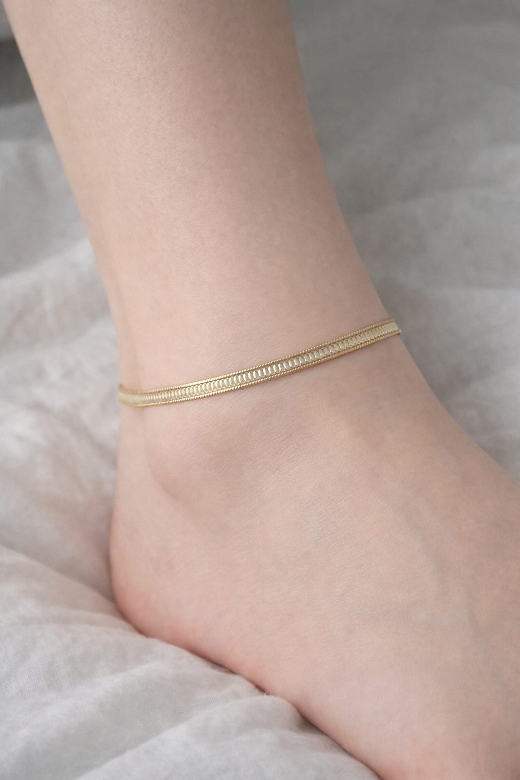 Luxe Snake Chain Anklet