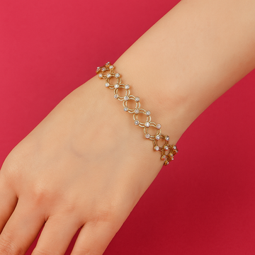 Silver Openable Ring Bracelet