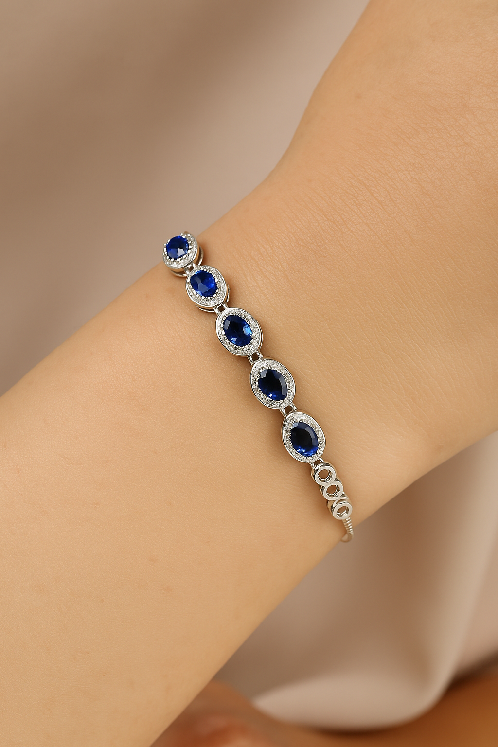 Silver Radiant Star Bracelet