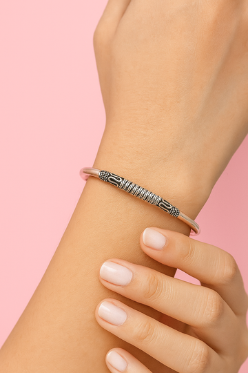 Silver Oxidise Bangle