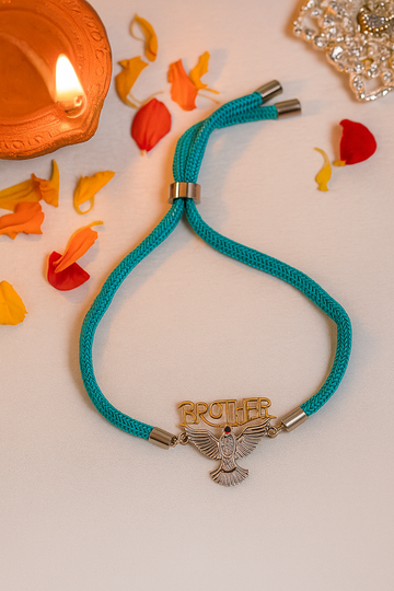 Silver Wings of Bond Rakhi