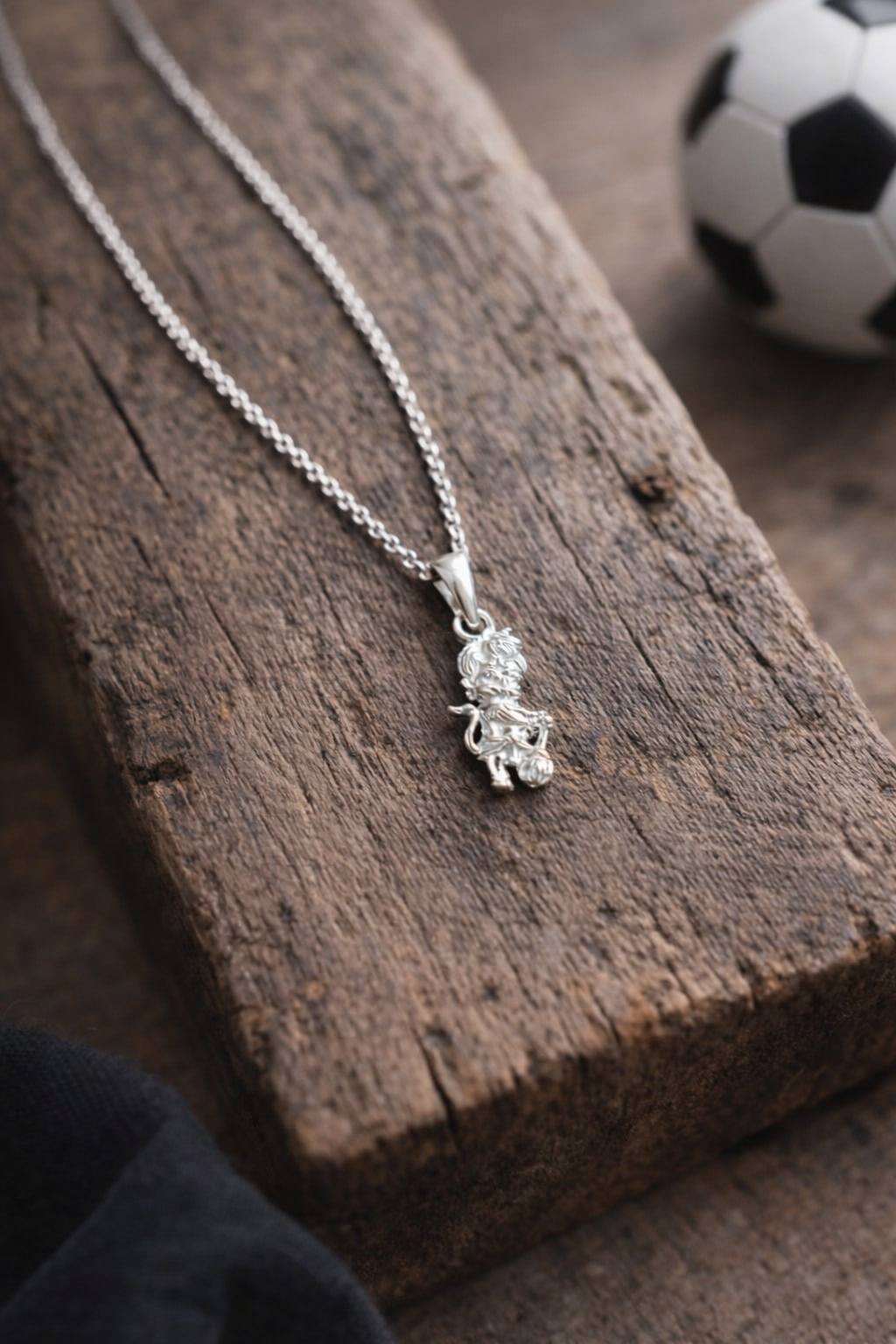 Bal Hanuman Silver Pendant