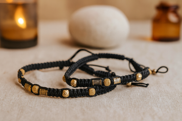 Elegant Macrame Charm Anklet