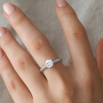 Silver Glamour Ring