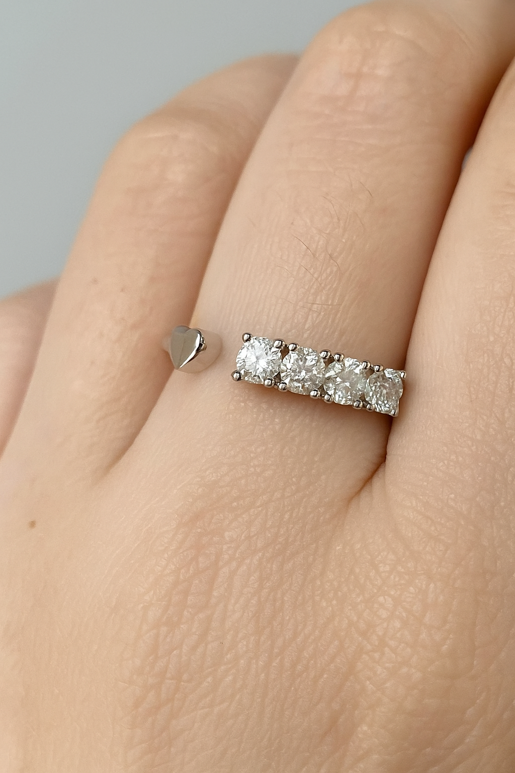 Silver Charm Ring
