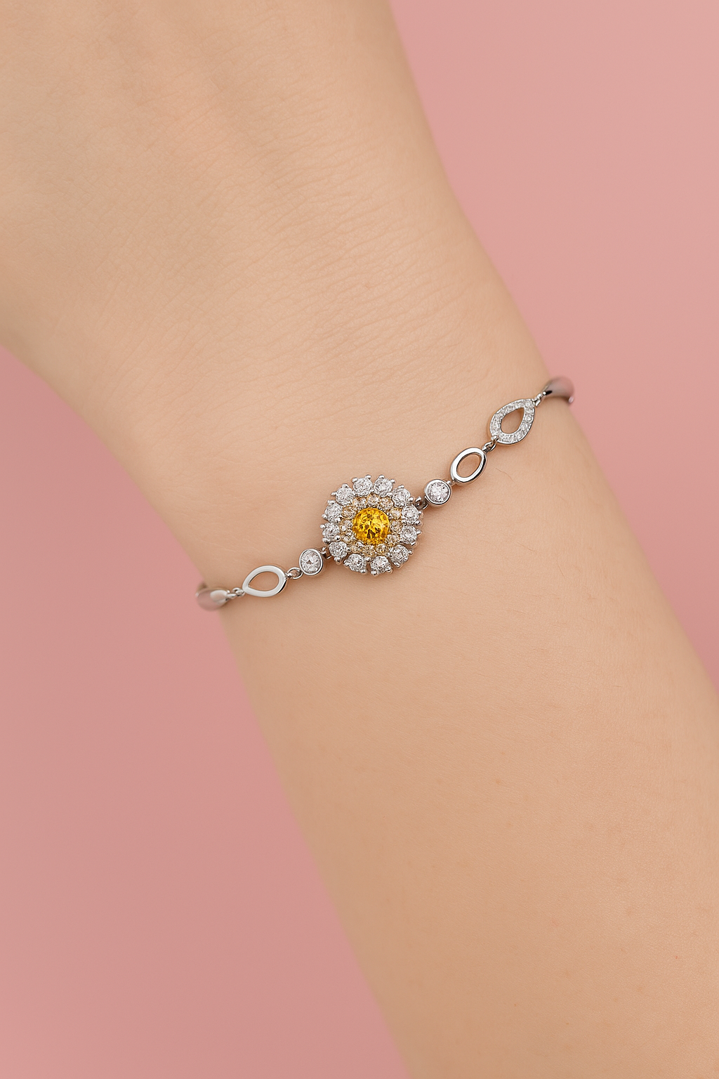 Silver Sparkling Bracelet