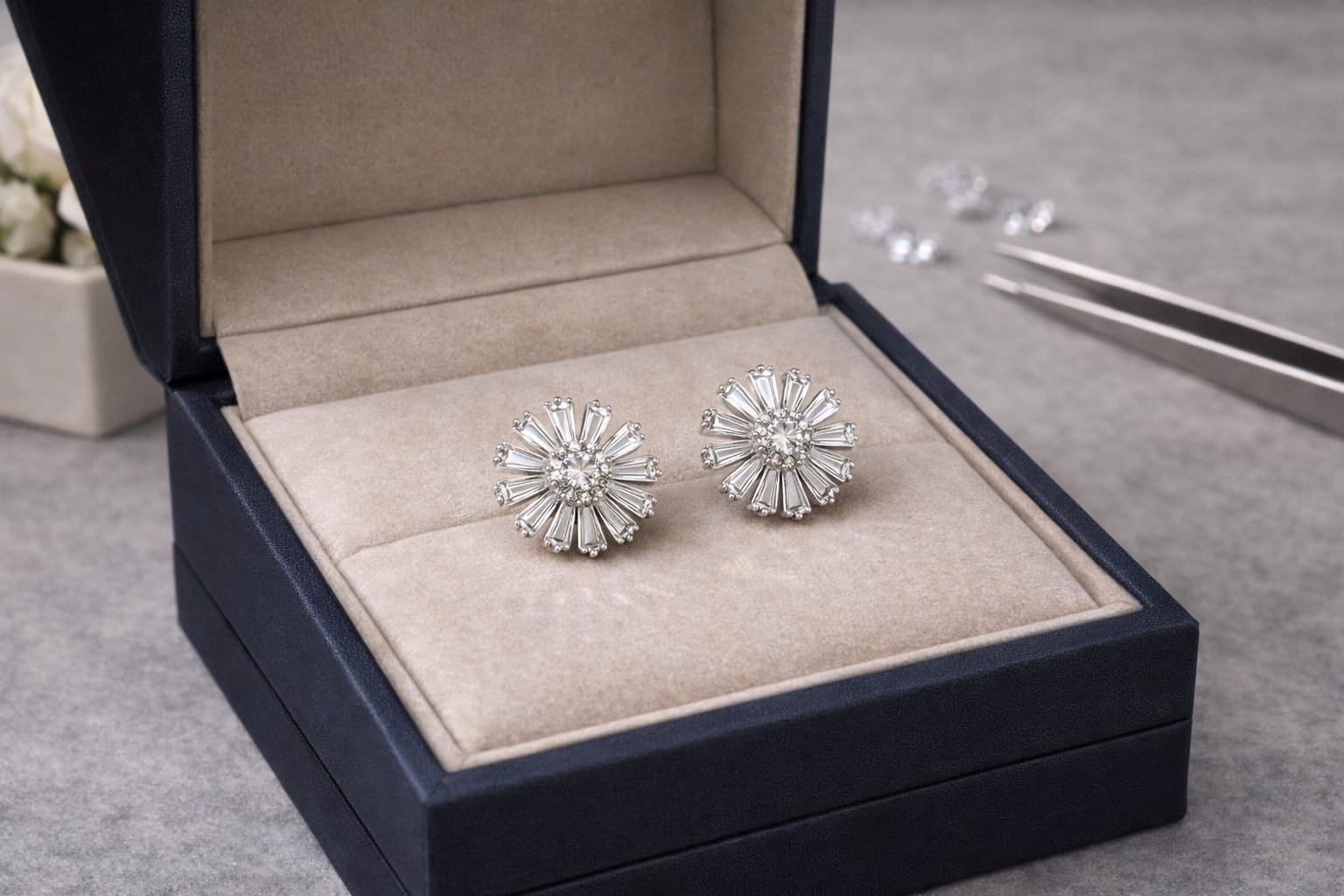 Sunburst Elegance Studs