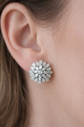 Starlight Burst CZ Studs