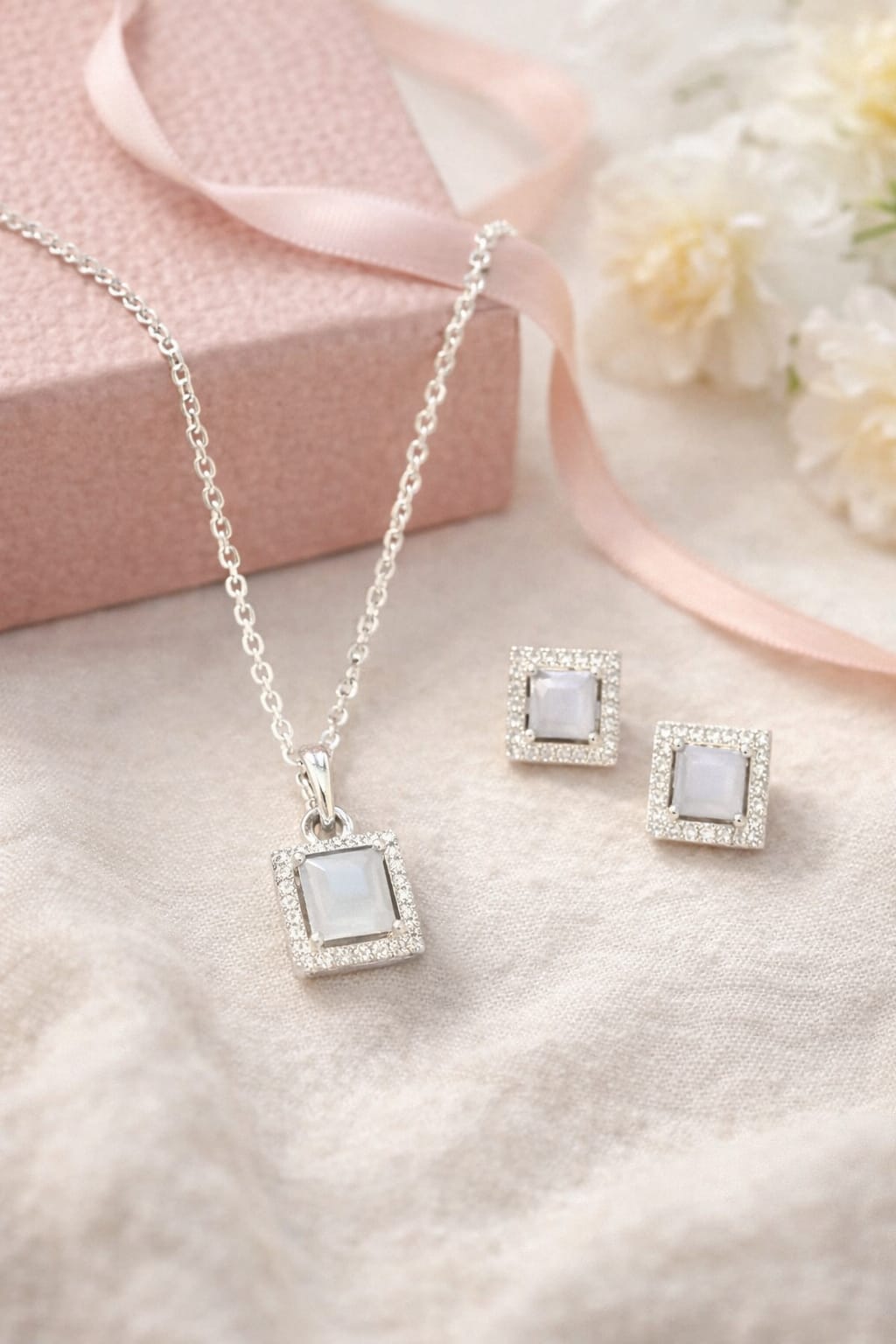 Crystal Square Grace Set
