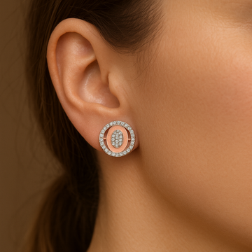 Rosegold Alluring Earring