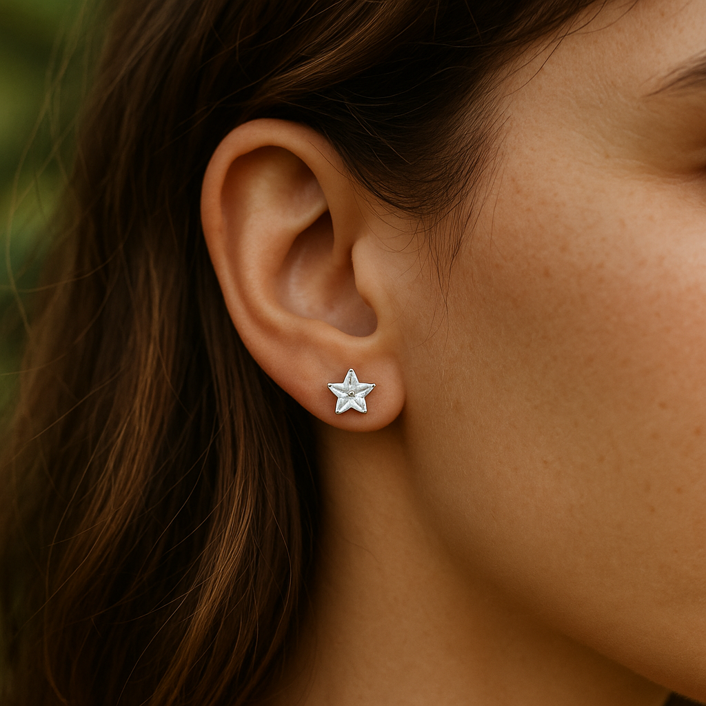 Silver Twinkling Earring