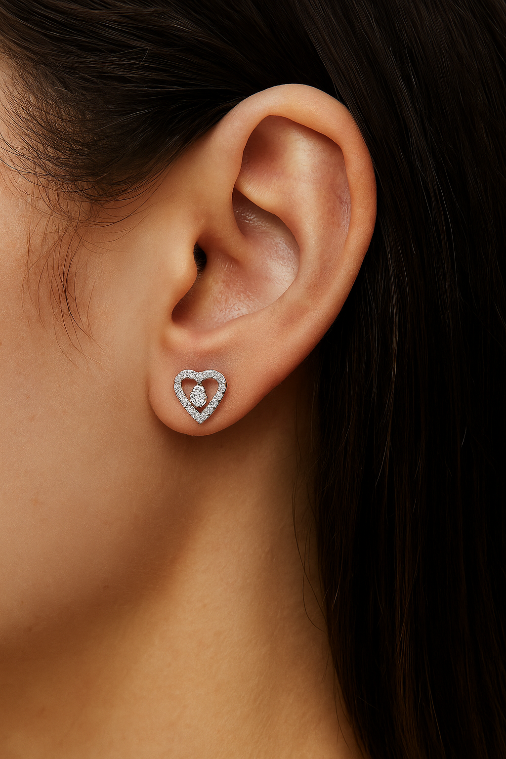 Silver Charming Earring